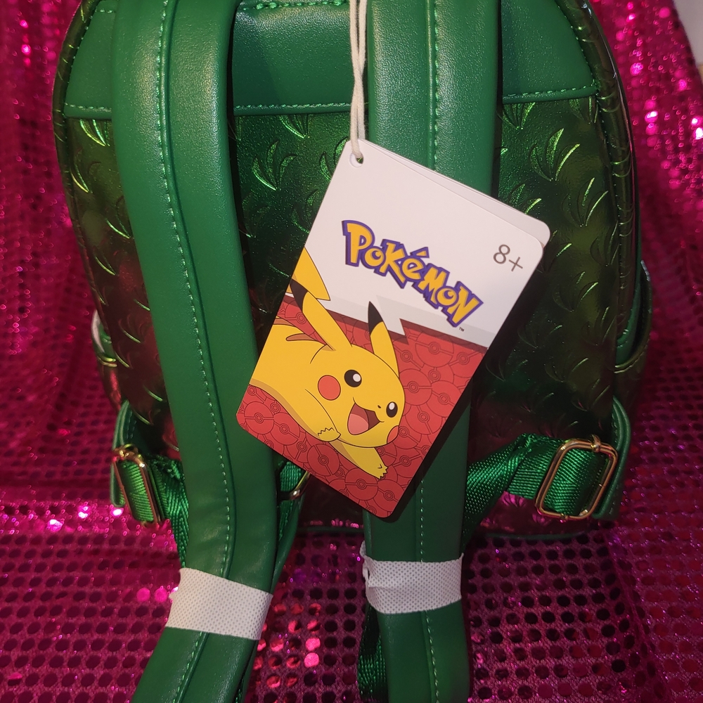 Loungefly Pokémon Green Backpack - Picture 2 of 3